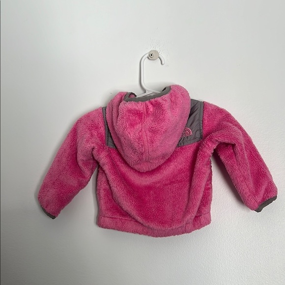 The North Face Pink and Gray Fleece Jacket - Picture 2 of 5